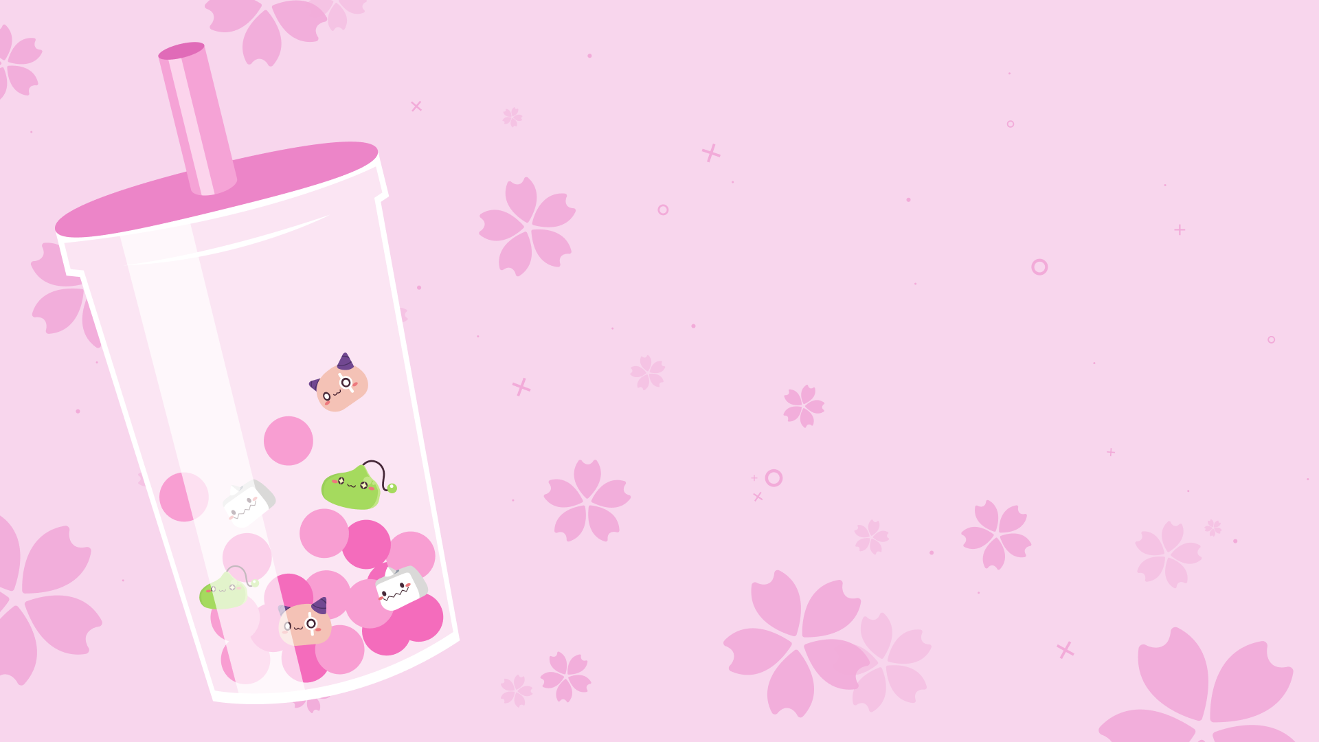 Boba Colored Wallpaper