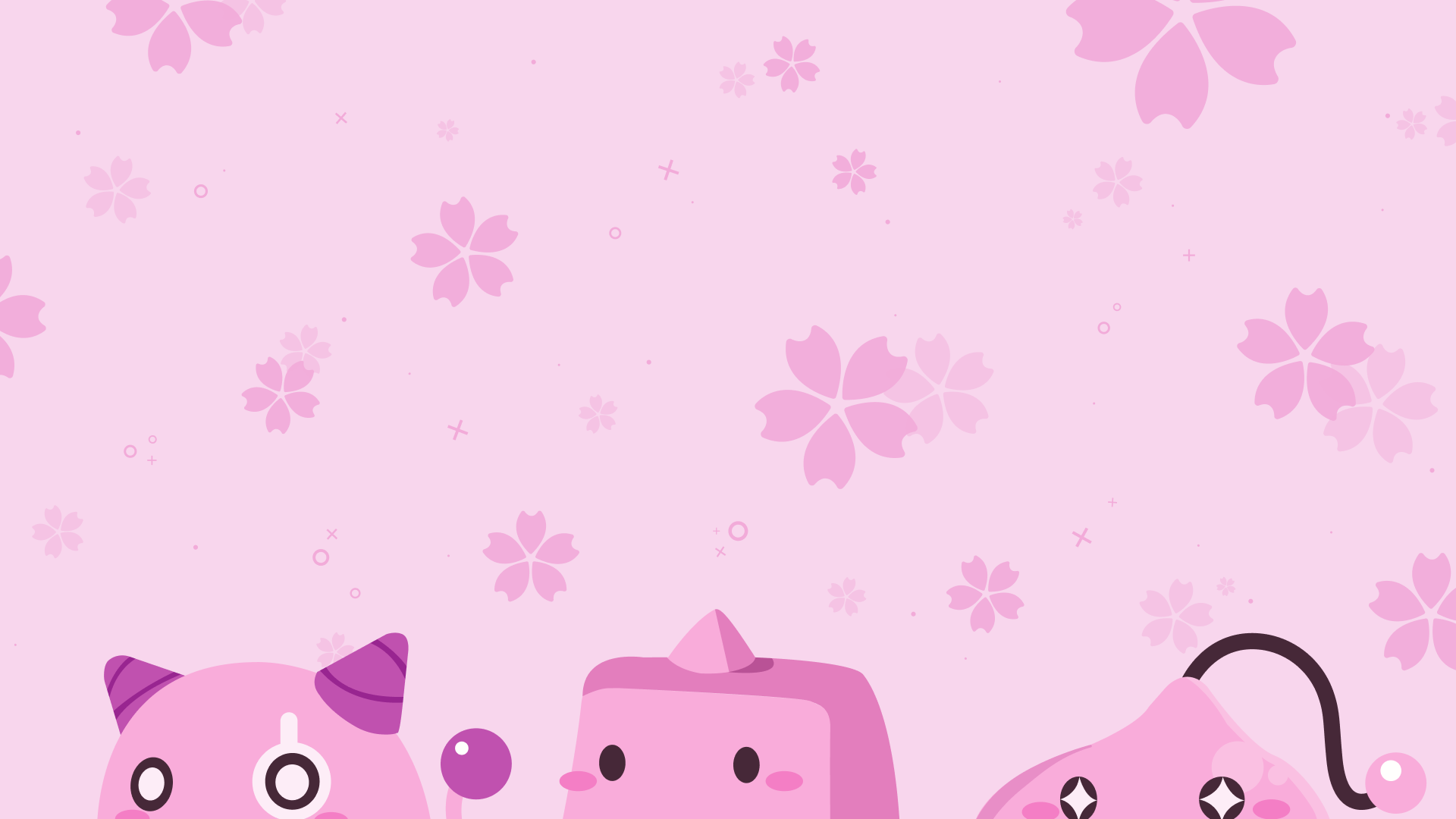 Character Pink Wallpaper