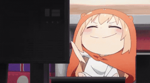Umaru typing